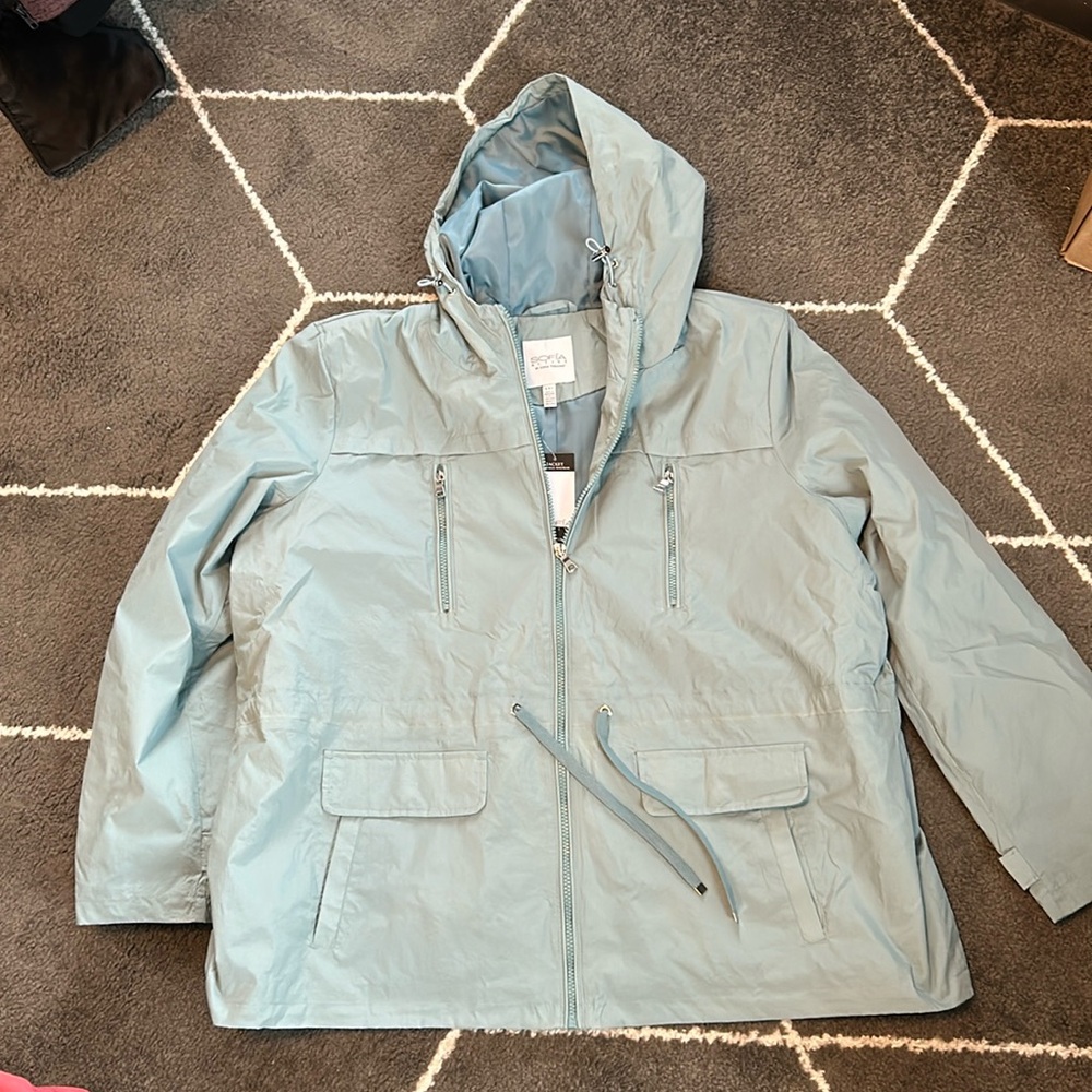 NWT Sofia Active by Sofia Vergara Anorak Jacket